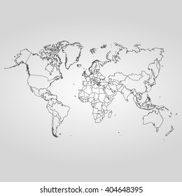 Political World Map