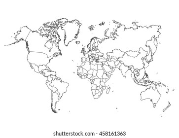 Political World Map