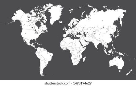 302,030 Global map countries Images, Stock Photos & Vectors | Shutterstock