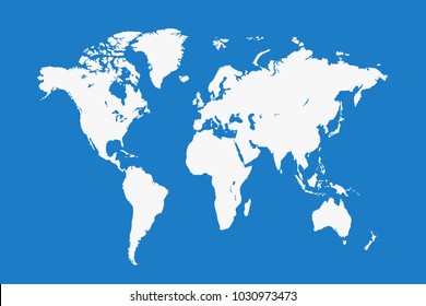 Political world map vector