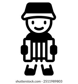 Polka Band icon for web, app, infographic, etc