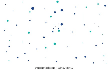 polka colorful dot vector background