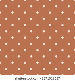 Polka dot abstract neutral seamless pattern  background