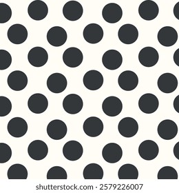 Polka dot Abstract seamless Pattern design. Creative and elegant style illustration