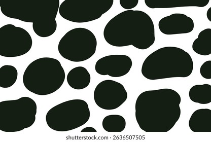 polka dot animal skin pattern