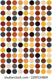 Polka dot artwork vector illustration design wallpaper background collection
