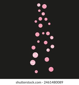 Polka Dot Backdrop. Celebration Wallpaper. Rose Festive Brochure. 14 February Magazine. Golden Rain Flyer. Save Date Textile. Pink Branding Frame. Pink Polka Dot Backdrop