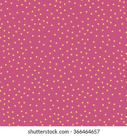 Polka dot background. Abstract round seamless pattern. Vector illustration.