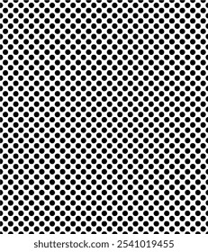 Polka dot background. Abstract wallpaper. Black and white seamless pattern. Dotted cute pattern. artistic doodle small dots seamless surface design.
