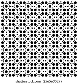 Polka dot background. Abstract wallpaper. Black and white seamless pattern. Dotted cute pattern. Black polka dot pattern vector. artistic doodle sketch tiny dots seamless surface design. design EPS 10