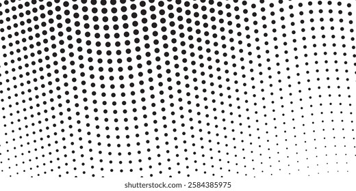 Polka dot background. Abstract wallpaper. Black and white seamless pattern. Dotted cute pattern. artistic doodle sketch tiny dots seamless