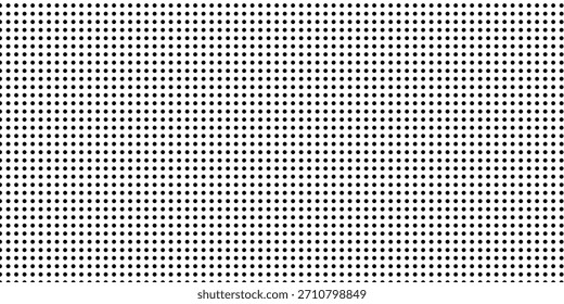 Polka-Punkt-Hintergrund. Abstrakte Bildschirmhintergründe. Nahtloses Muster in Schwarz und Weiß. Gestricheltes, niedliches Muster. künstlerische doodle Skizze winzige Punkte nahtlose Oberflächengestaltung. EPS10