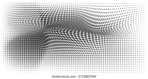 Polka-Punkt-Hintergrund. Abstrakte Bildschirmhintergründe. Nahtloses Muster in Schwarz und Weiß. Gestricheltes, niedliches Muster. künstlerische doodle Skizze winzige Punkte nahtlose Oberflächengestaltung. Entwurf EPS 10
