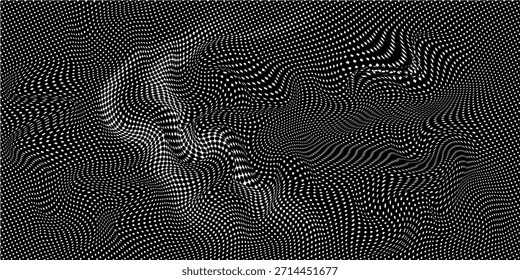 Polka dot background. Abstract wallpaper. Black and white seamless pattern. Dotted cute pattern. artistic doodle sketch tiny dots seamless surface design. design EPS 10
