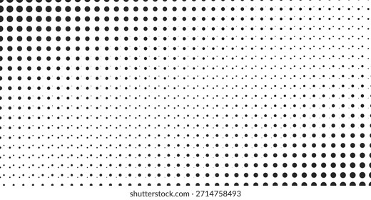 Polka-Punkt-Hintergrund. Abstrakte Bildschirmhintergründe. Nahtloses Muster in Schwarz und Weiß. Gestricheltes, niedliches Muster. künstlerische doodle Skizze winzige Punkte nahtlose Oberflächengestaltung. Entwurf EPS 10
