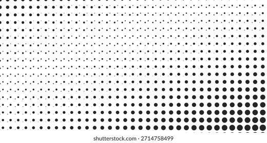 Polka-Punkt-Hintergrund. Abstrakte Bildschirmhintergründe. Nahtloses Muster in Schwarz und Weiß. Gestricheltes, niedliches Muster. künstlerische doodle Skizze winzige Punkte nahtlose Oberflächengestaltung. Entwurf EPS 10
