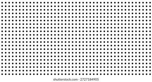 Polka-Punkt-Hintergrund. Abstrakte Bildschirmhintergründe. Nahtloses Muster in Schwarz und Weiß. Gestricheltes, niedliches Muster. künstlerische doodle Skizze winzige Punkte nahtlose Oberflächengestaltung. Entwurf EPS 10
