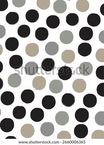 Polka dot background. Abstract wallpaper. Black and white seamless pattern. Dotted cute pattern. artistic doodle small dots seamless surface design. Watercolor polka dot. ball seamless pattern