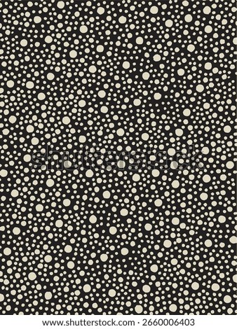 Polka dot background. Abstract wallpaper. Black and white seamless pattern. Dotted cute pattern. artistic doodle small dots seamless surface design. Watercolor polka dot. ball seamless pattern