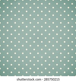 Polka dot background, Old paper with stains - Vector