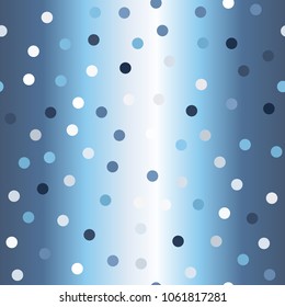 Polka dot background. Seamless vector