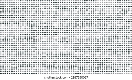 Fondo de los puntos polka en tonos negros y grises.