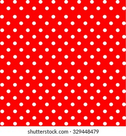 Polka dot background - vector