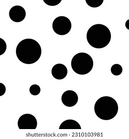 diseño de ilustración vectorial de fondo de punto de polka