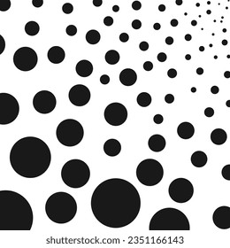 polka dot background vector illustration design