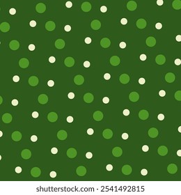 Polka dot background. Vector illustration