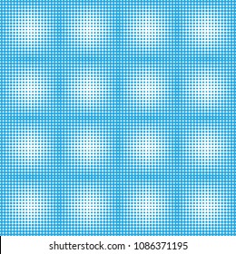 Polka dot blue abstract texture seamless pattern. Fashion graphic design. Modern abstract stylish texture. Colorful template for prints, textiles, wrapping, banner, business, etc. Vector illustration