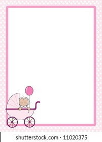 21,365 Baby girl border Images, Stock Photos & Vectors | Shutterstock