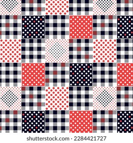 Polka-Punktkarton 