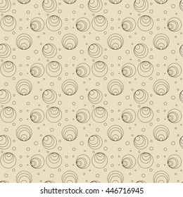 Polka dot color seamless pattern. Fashion graphic background design. Modern stylish abstract colorful texture. Template for prints, textiles, wrapping, wallpaper, website etc. VECTOR illustration