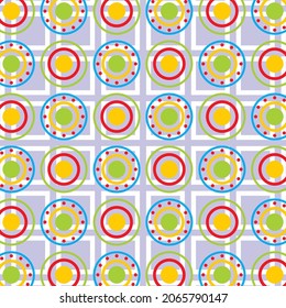 polka dot colorful background vector editable