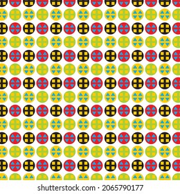 polka dot colorful background vector editable