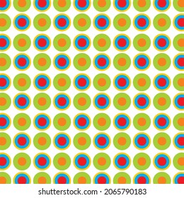 polka dot colorful background vector editable