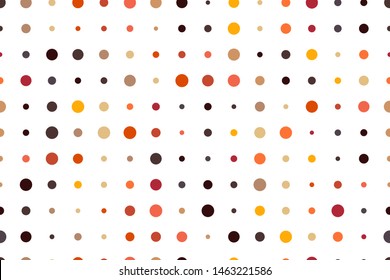 Polka Dot colorful seamless pattern wallpaper. Design element for web banners, posters, cards, wallpapers, backdrops, panels color Cute baby or girls vector illustration.