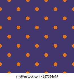 Polka dot colorful seamless pattern