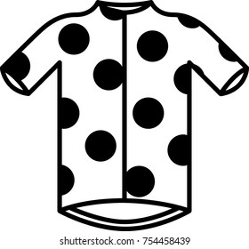 Polka Dot Cycling Jersey