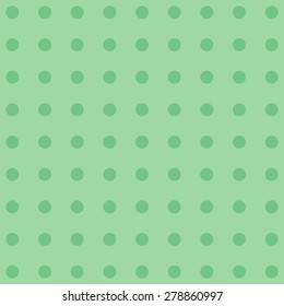 Polka dot fabric. Retro vector background