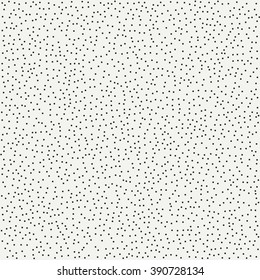 Polka dot. Geometric monochrome abstract pattern with round, dotted circle. Wrapping paper. Scrapbook paper. Tiling. Vector illustration. Background. Texture with randomly disposed spots.