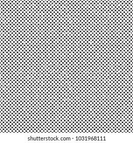 Polka dot grunge halftone seamless vector pattern. Distressed shading texture for your artwork.