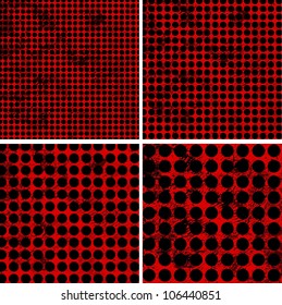 polka dot grunge pattern