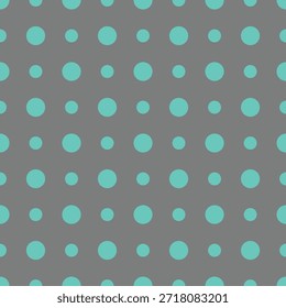 Polka Dot handgezeichnete Tee auf grauem Hintergrund, Tapete, stationär, Textil
