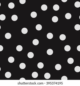 Polka dot pattern. Abstract background. Circle textile