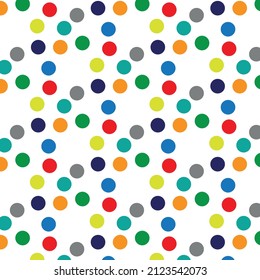 diseño de arte de patrones de puntos de polka