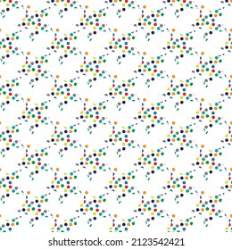 polka dot pattern art design