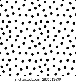 Polka dot pattern background for textile, wallpaper, t-shirts, book covers, etc.