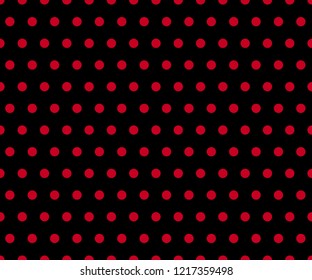 Polka dot pattern background vector